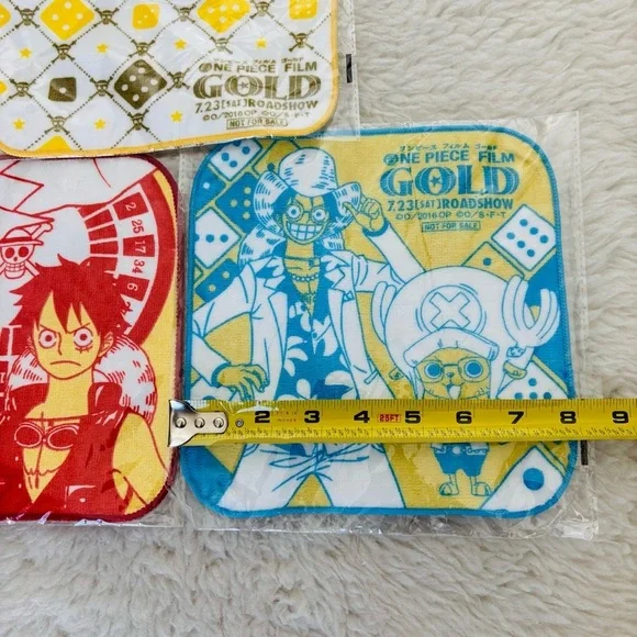 One Piece set of 3  Sealed Handkerchief/Hand Towels size 8.5” - Picture 9 of 11